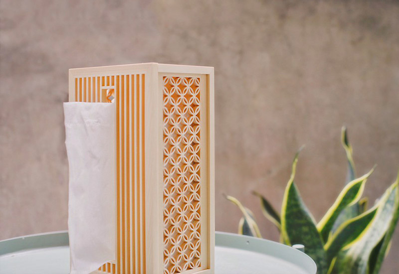 手手 七寶花窗衛生紙盒